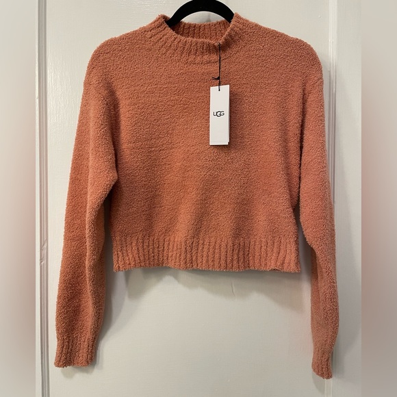 UGG Sweaters - UGG Heddie Mock Neck Sweater Desert Coral New With Tags